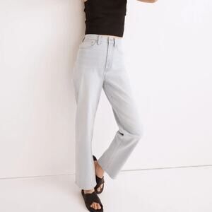 Madewell Perfect Vintage Straight Leg Jeans High Rise Light Mosedale Wash 29